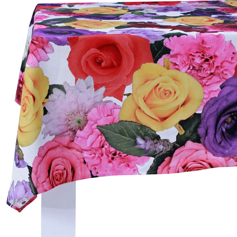 Botanica Rose Garden Rectangular Tablecloth