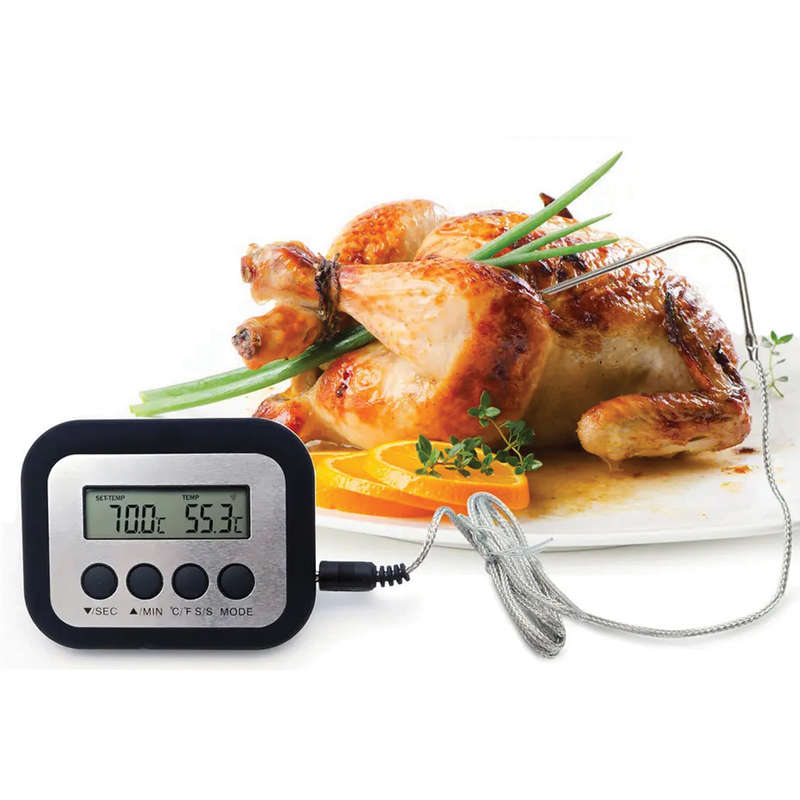Digital Meat Thermometer With Probe