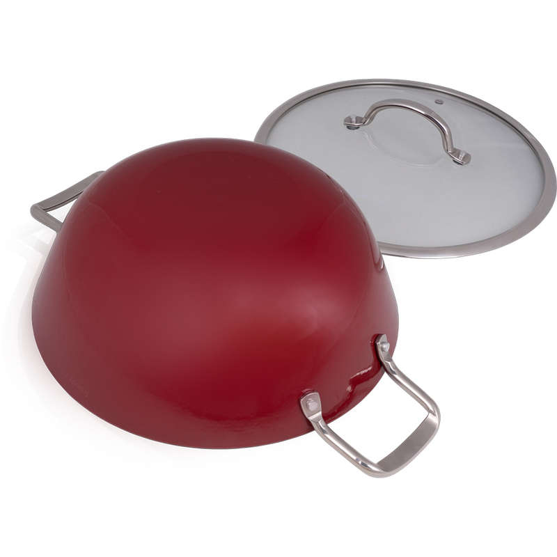 Superlight Cast Iron Round Casserole, 30cm