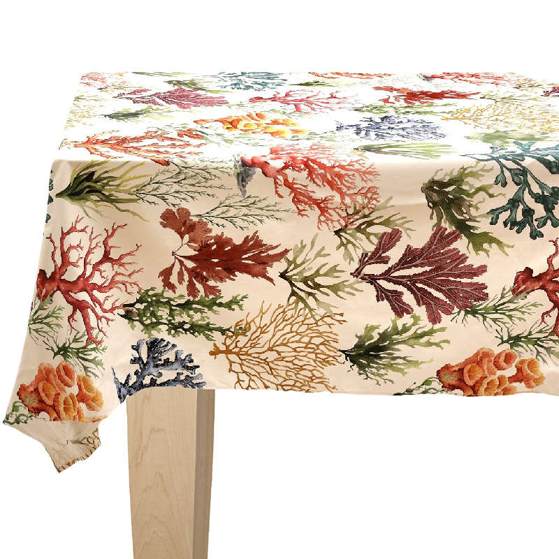 Coral Rectangular Tablecloth
