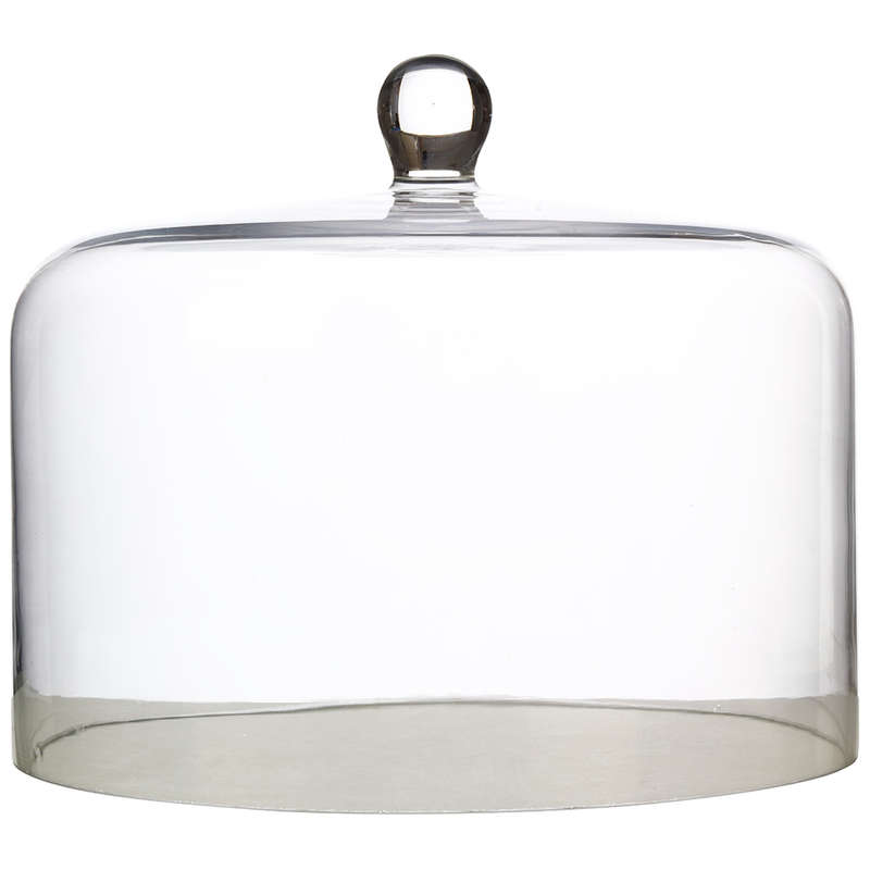 Diamante Straight Sided Cake Dome, 19cm