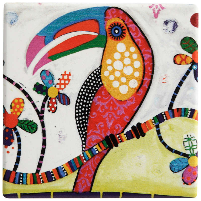 Smile Style Ceramic Coaster