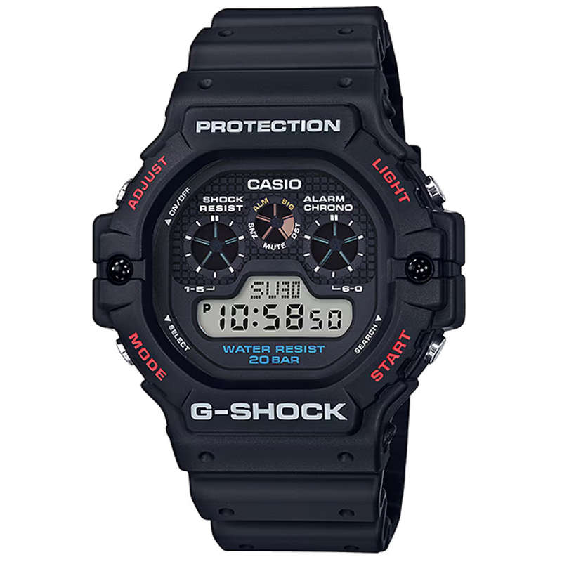 G-Shock Men's 200m Digital Wrist Watch, DW-5900-1DR