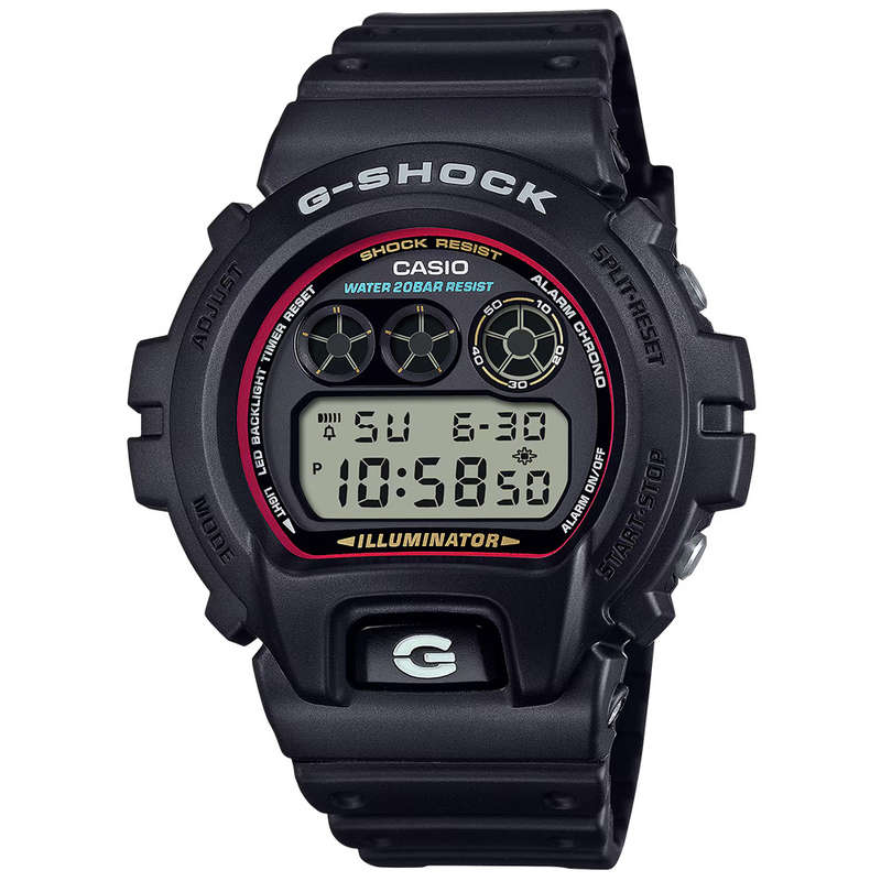 G-Shock Men's 200m Digital Wrist Watch, DW-6900RL-1DR