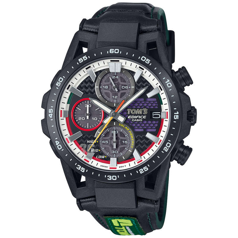 Edifice Tom's Anniversary Edition 100m Solar Wrist Watch, EFS-S641TMS-1ADF