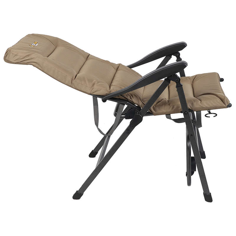 Emperor 8 Position Reclining Camping Arm Chair