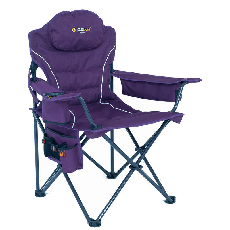 Modena Purple Camping Chair