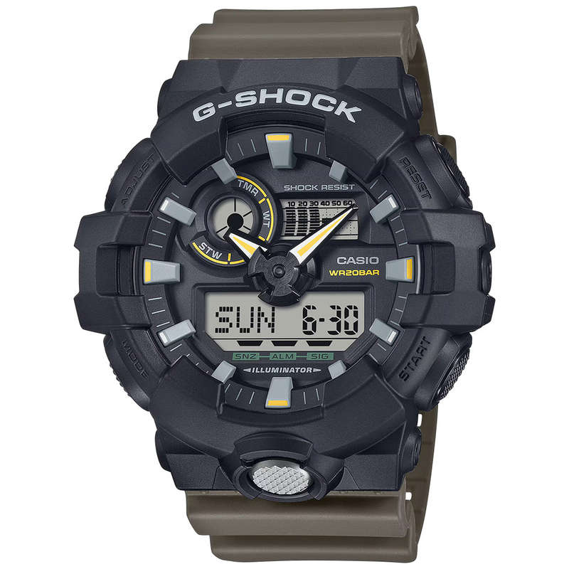 G-Shock 200m AnaDigi Wrist Watch, GA-710TU-1A3DR