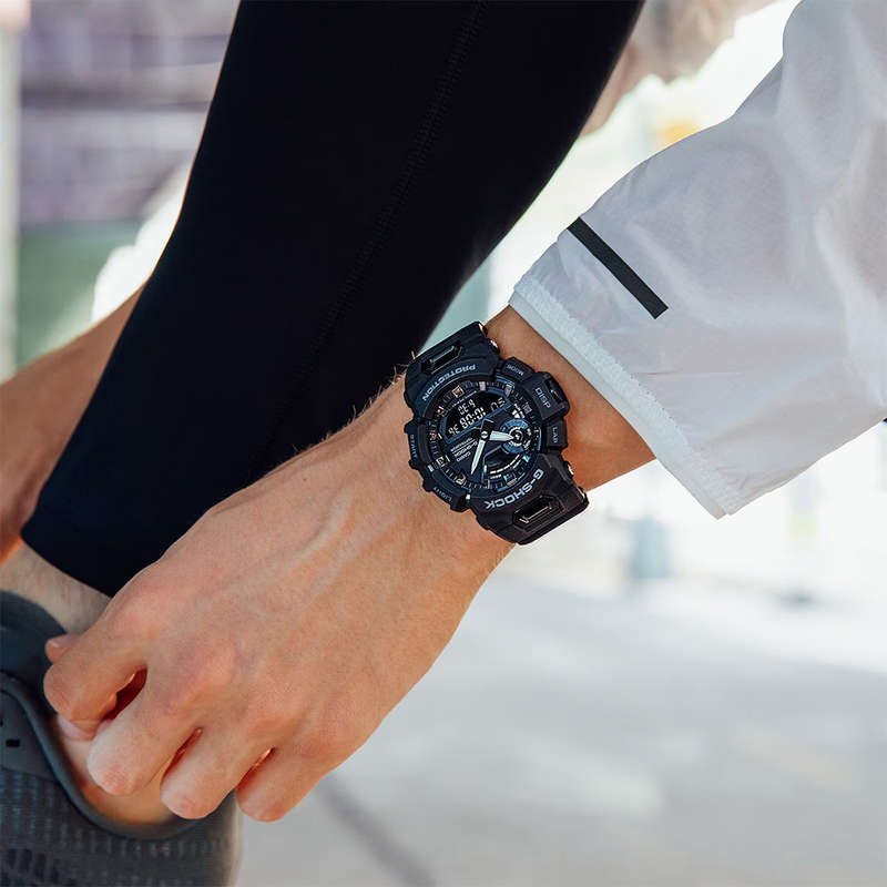 G-Shock G-Squad 200m Bluetooth Fitness AnaDigi Wrist Watch, GBA-900-1ADR