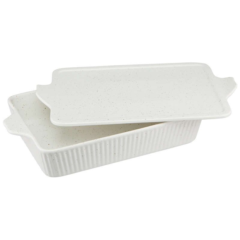 Speckle Rectangular Baker With Tray Lid, 40cm