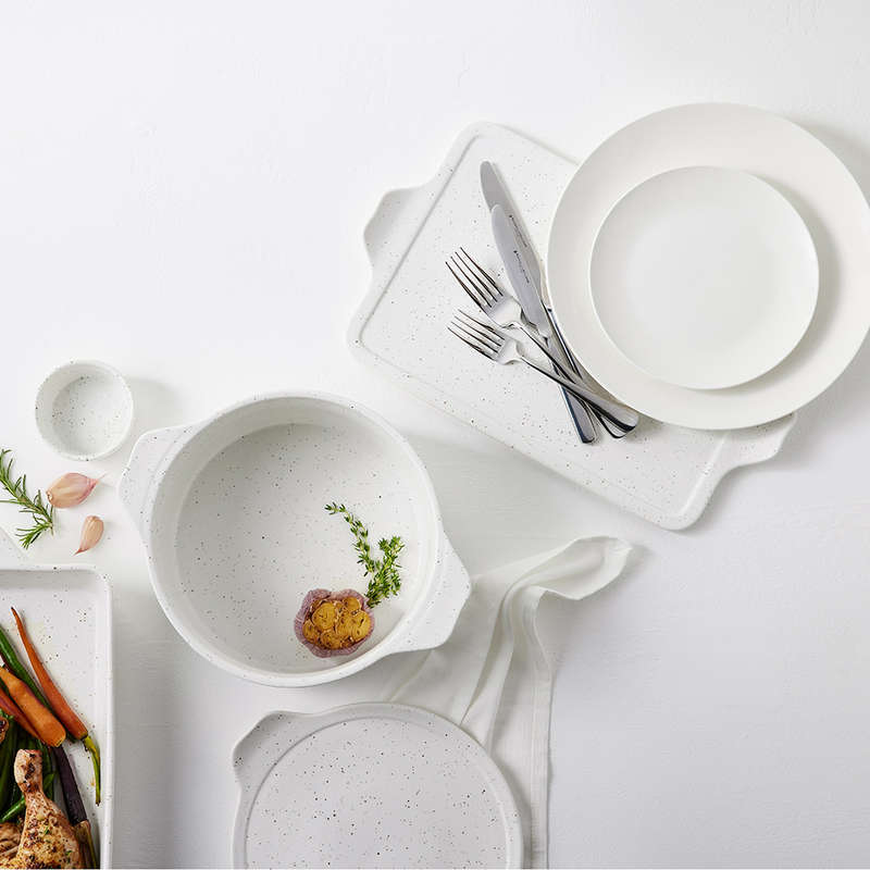 Speckle Round Casserole With Tray Lid, 3L