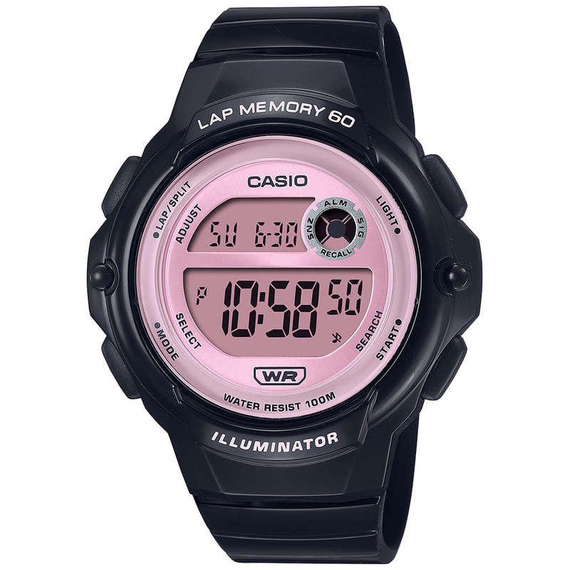 Standard Women's 100m Digital Fitness Wrist Watch, LWS-1200H