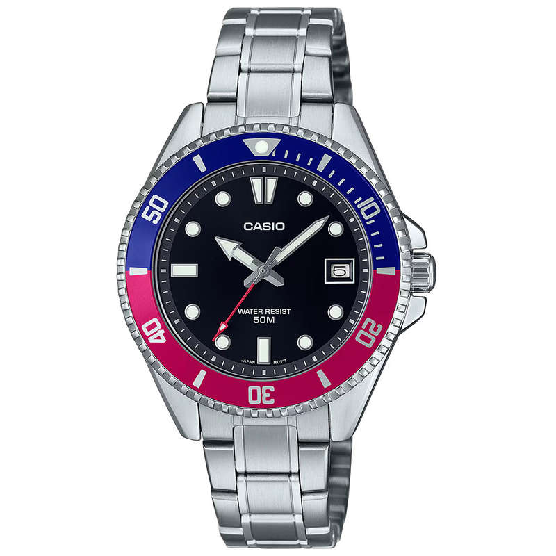 Standard Men's 50m Analogue Wrist Watch, MDV-10D