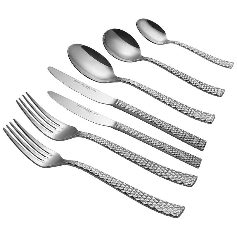 Diamonds Cutlery Set, 42pc