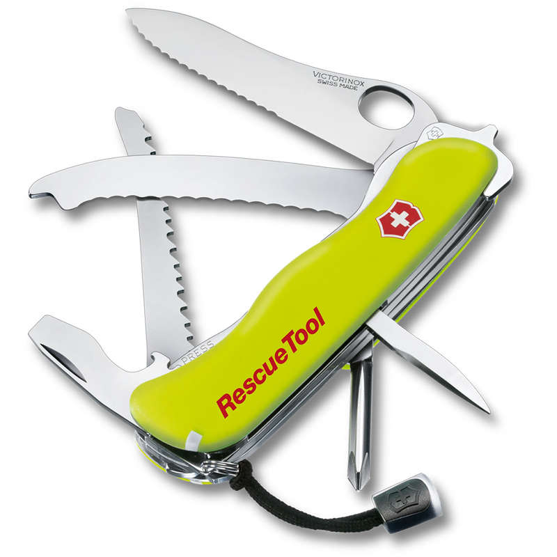 Rescue Tool Pocket Knife With Pouch