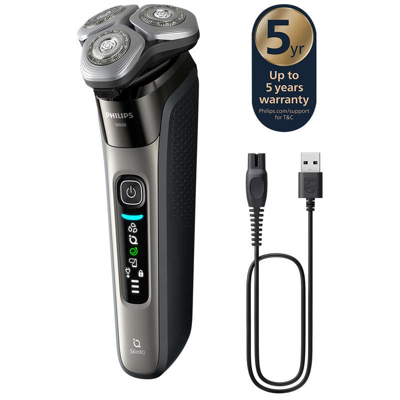 i9000 Cordless Wet & Dry Electric Shaver With SkinIQ
