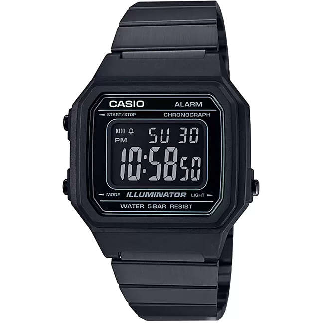 Retro Digital Wrist Watch, B650WB-1BDF
