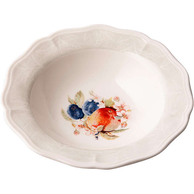 Spring Harvest Rim Soup Bowl