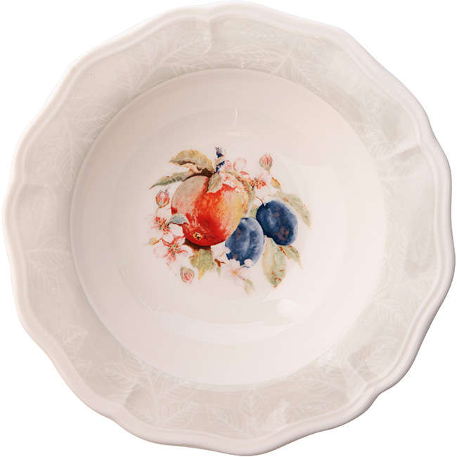Spring Harvest Rim Soup Bowl