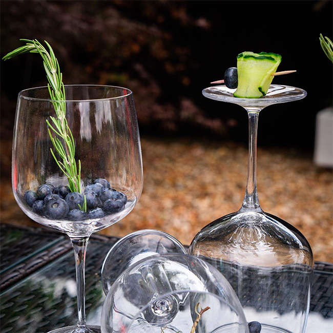 Premium Gin Cocktail Glasses, Set of 6
