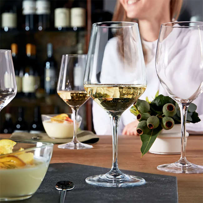 Electra White Wine Glasses, Set of 6