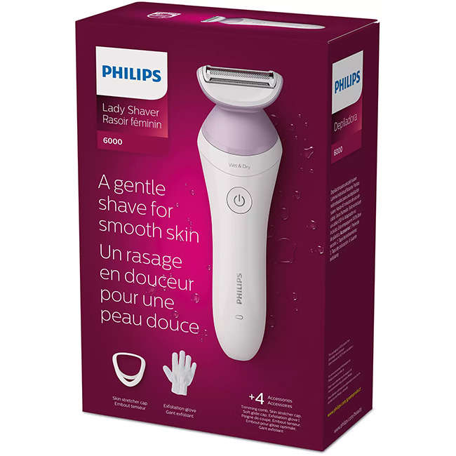 Series 6000 Wet & Dry Cordless Lady Shaver