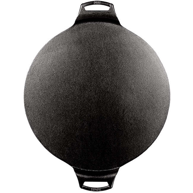 Seasoned Cast Iron Pizza Pan, 38cm
