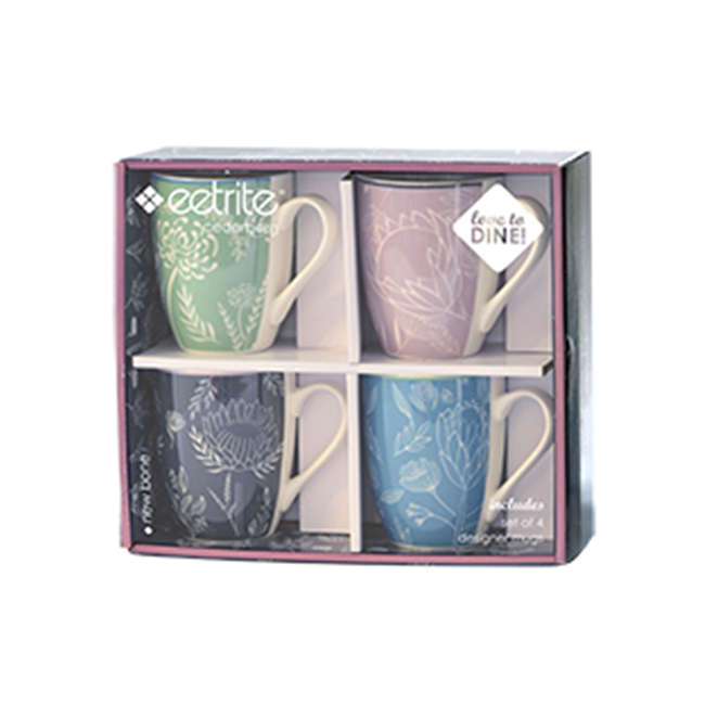 Cederberg Mugs, Set Of 4