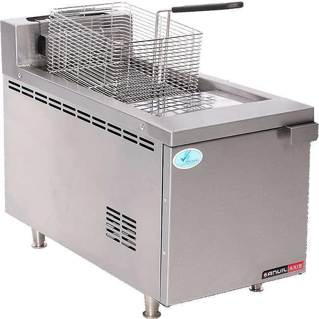 Single Basket Gas Tabletop Fryer