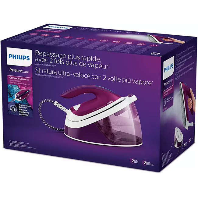 PerfectCare Compact Essential Steam Generator Iron, 2400W