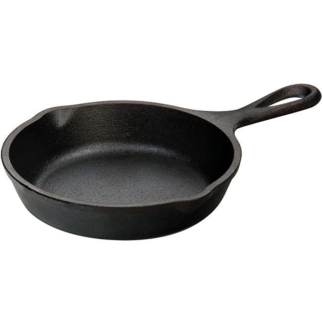 Seasoned Cast Iron Skillet Pan, 12.5cm