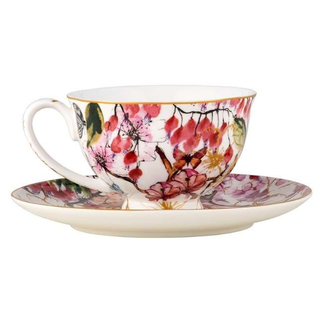 Enchantment Footed Cup And Saucer, 200ml