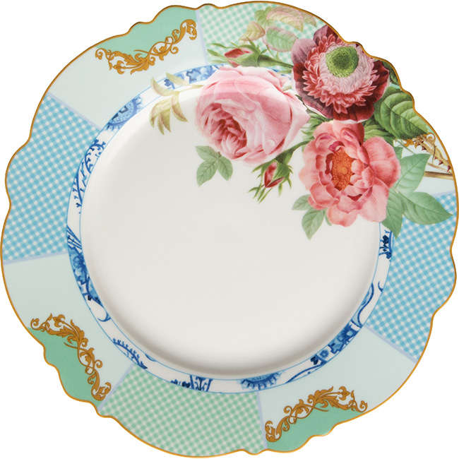 Italian Rose Charger Plate