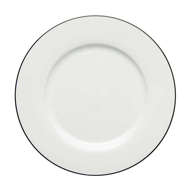 Premium Porcelain Black Line Side Plate