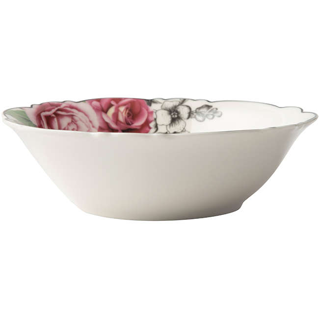 Wavy Rose Cereal Bowl