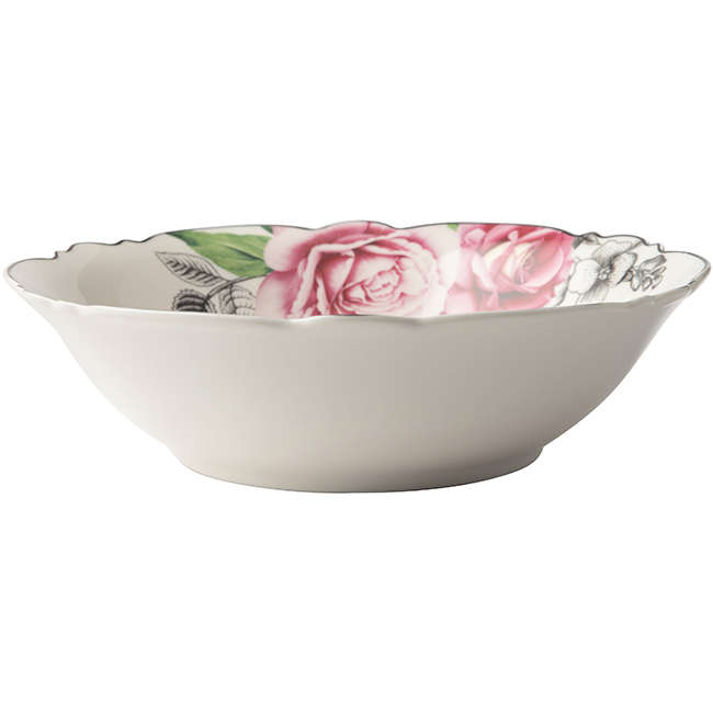 Wavy Rose Salad Bowl