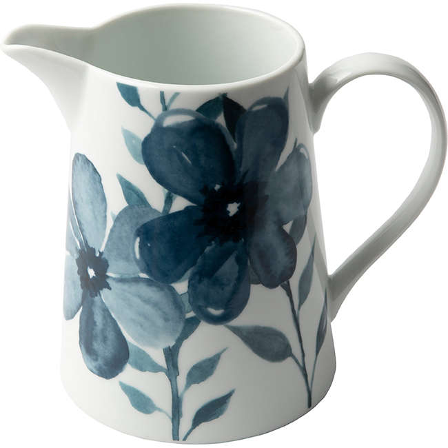 Blue Floral Pitcher, 1.2L