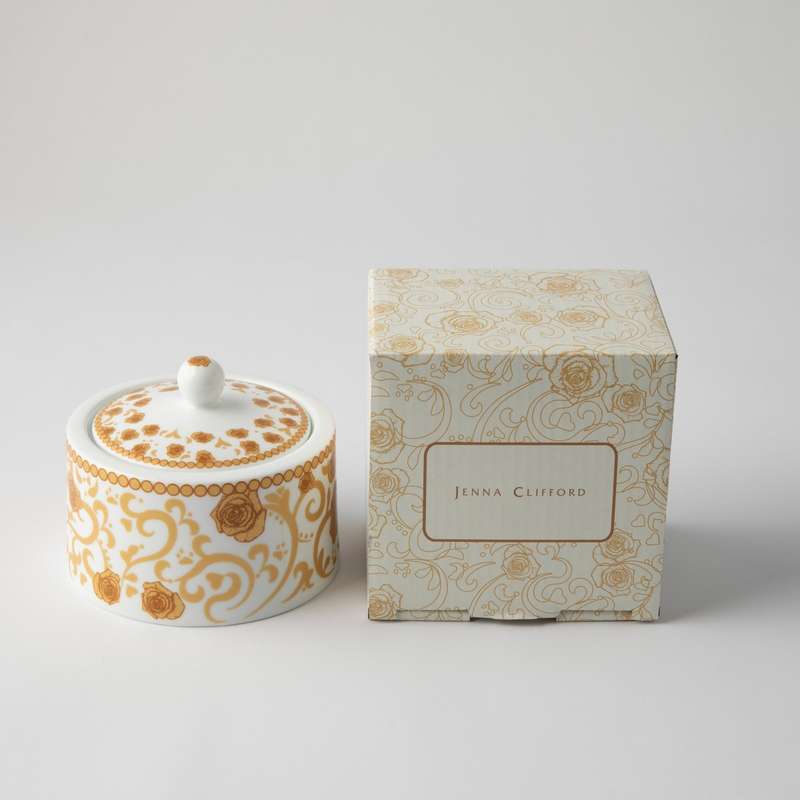 Mica Gold Sugar Bowl