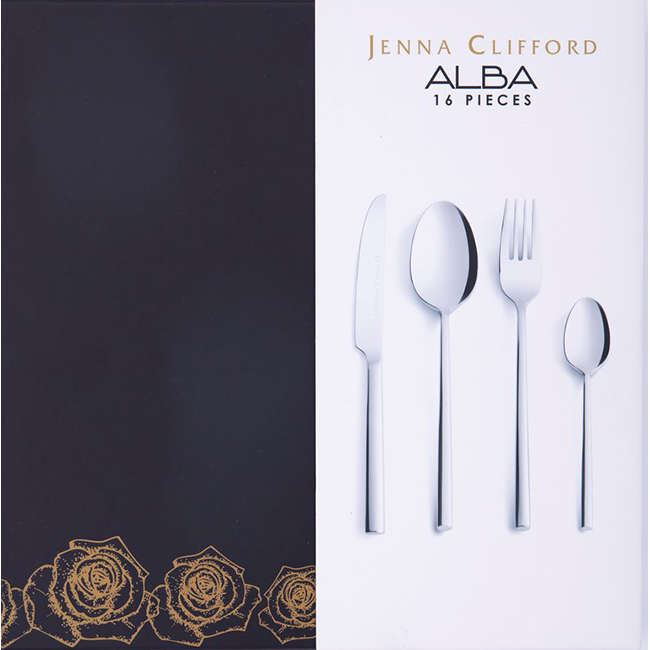 Alba Cutlery Set, 16pc