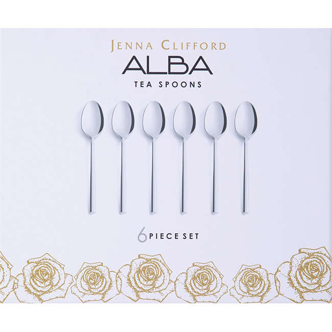 Alba Teaspoons, Set Of 6