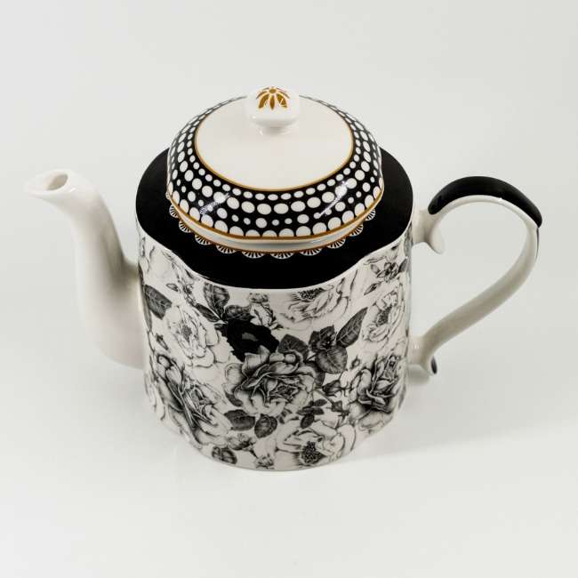 Black Rose Teapot, 1.2L