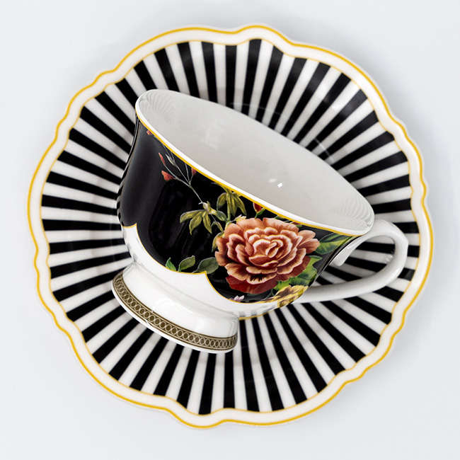 Botanica Rose Cup & Saucer