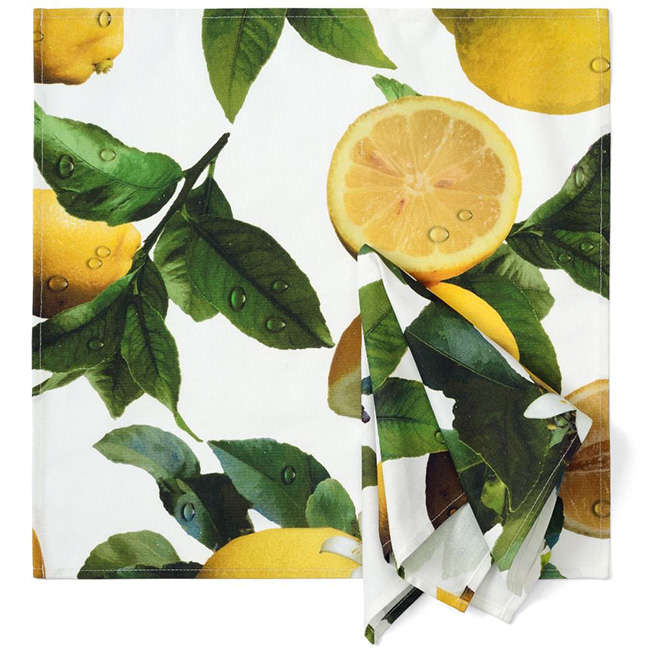 Botanica Lemons Napkins, Set Of 6