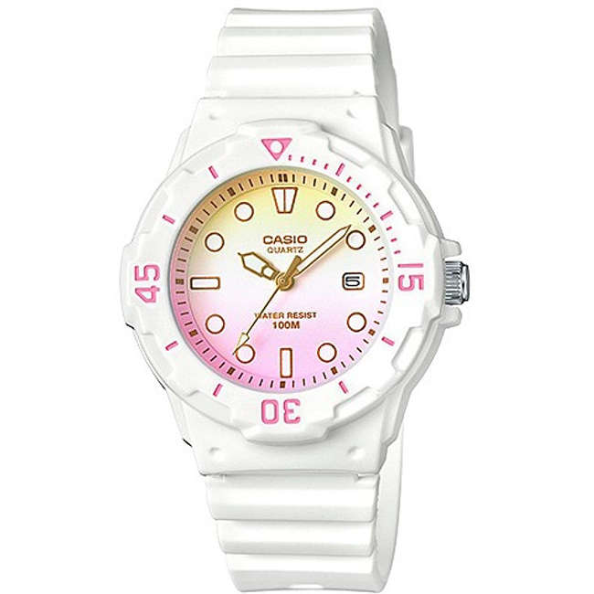 Standard Women's Analogue 100m Wrist Watch, LRW-200H-4E2VDR