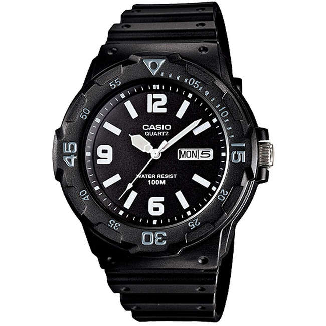 Standard Men's 100m Analogue Wrist Watch, MRW-200H-1B2VDF