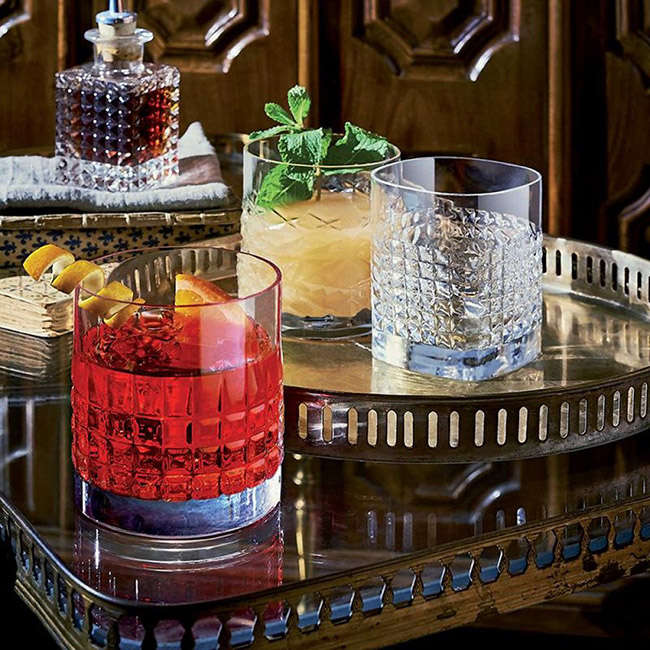 Mixology Textures 70ml Liqueur Glasses, Set Of 6
