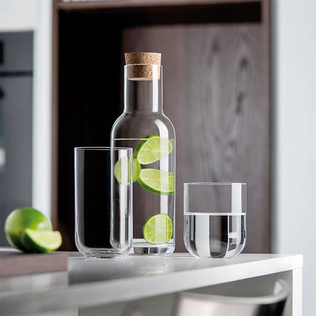 Sublime Carafe With Cork Stopper, 1L