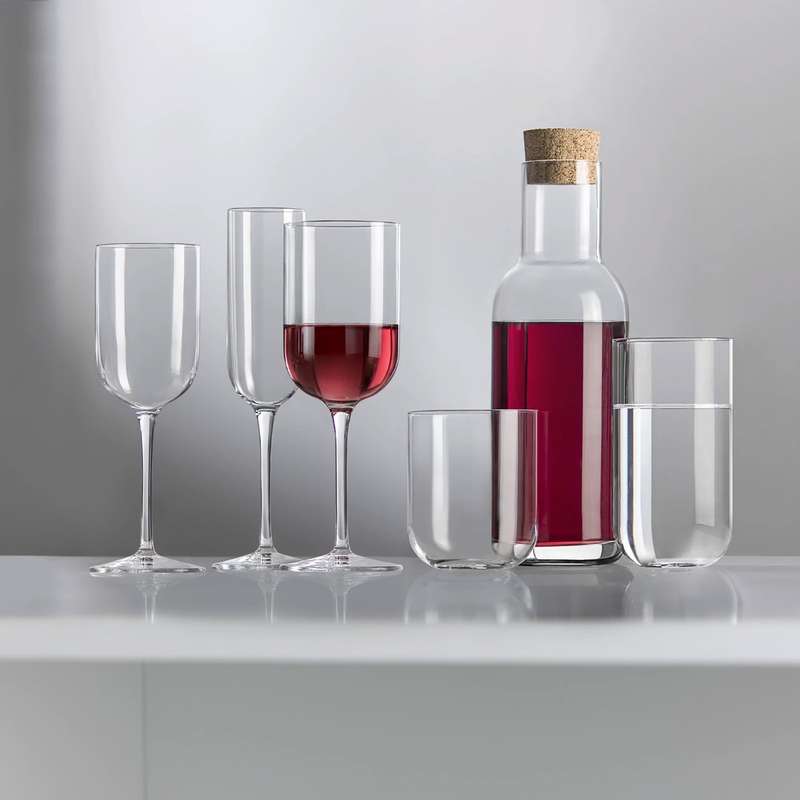 Sublime Carafe With Cork Stopper, 1L