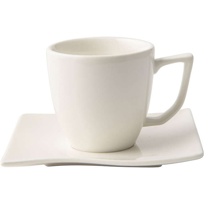 Square Tea Cup & Saucer