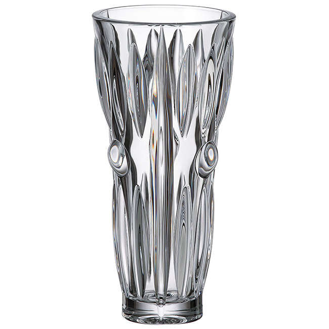 New Nova Pluto Lead-Free Crystal Vase, 28cm
